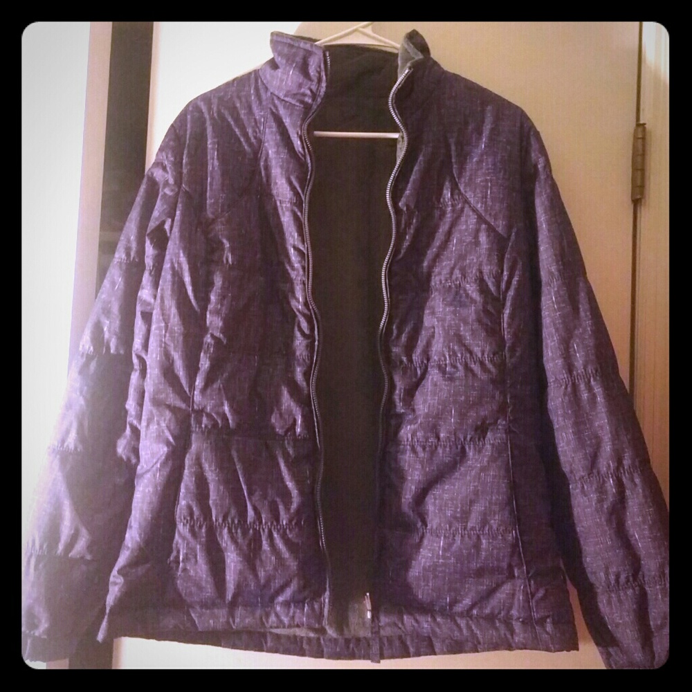 Purple ROTHSCHILD zip up jacket